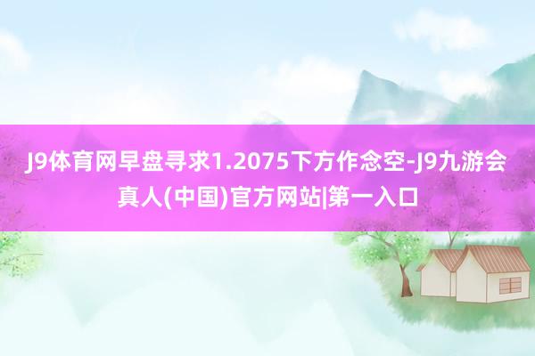 J9体育网早盘寻求1.2075下方作念空-J9九游会真人(中国)官方网站|第一入口